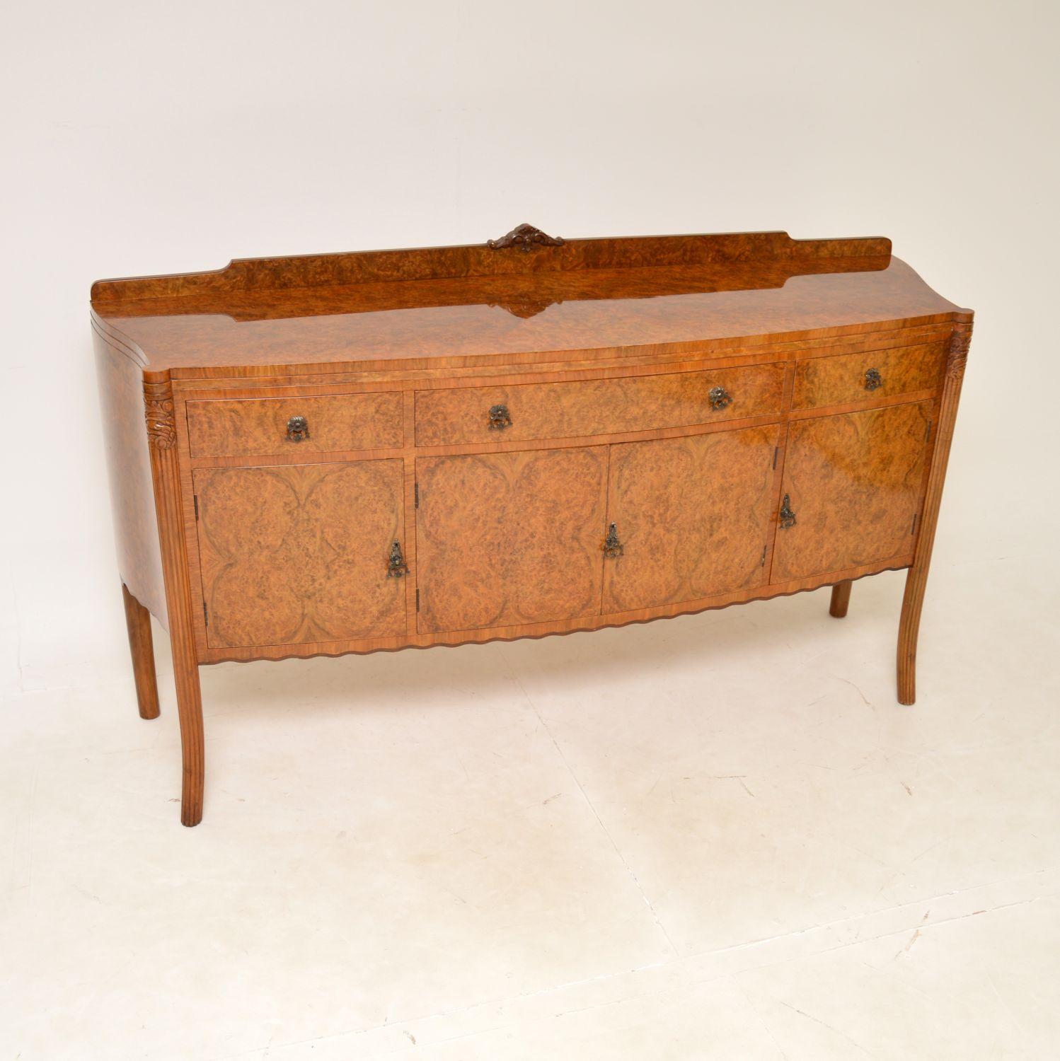 Antique Burr Walnut Sideboard (1 of 12) Antique Burr Walnut Sideboard (1 of 12)
