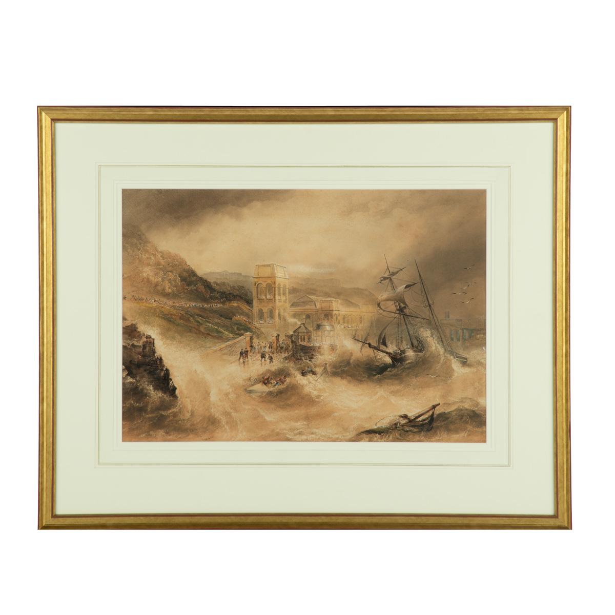 Joseph Newington Carter: The Loss of the Scarborough Lifeboat Amelia, 1865 (1 of 2) Joseph Newington Carter: The Loss of the Scarborough Lifeboat Amelia, 1865 (1 of 2)