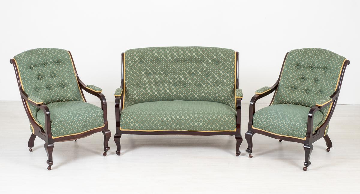 Victorian 3 Piece Parlour Suite (1 of 9) Victorian 3 Piece Parlour Suite (1 of 9)