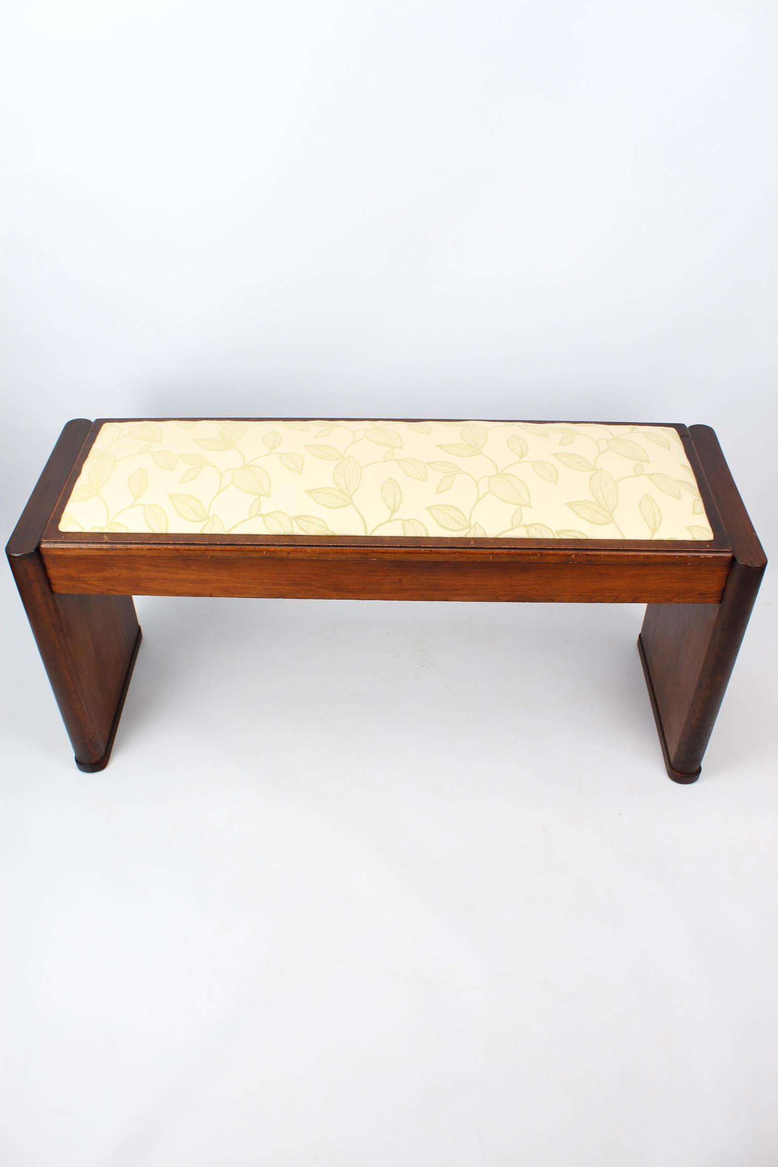 Art Deco Walnut Eavestaff Duet Piano Stool / Bench (1 of 13) Art Deco Walnut Eavestaff Duet Piano Stool / Bench (1 of 13)