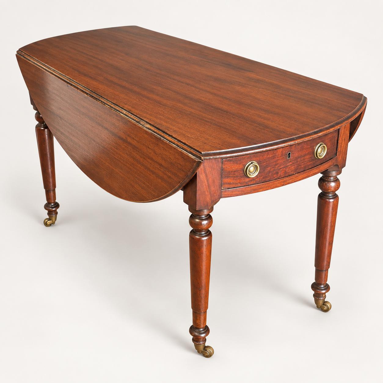 Antique Regency Mahogany Pembroke Drop Leaf Table c.1810 (1 of 21) Antique Regency Mahogany Pembroke Drop Leaf Table c.1810 (1 of 21)