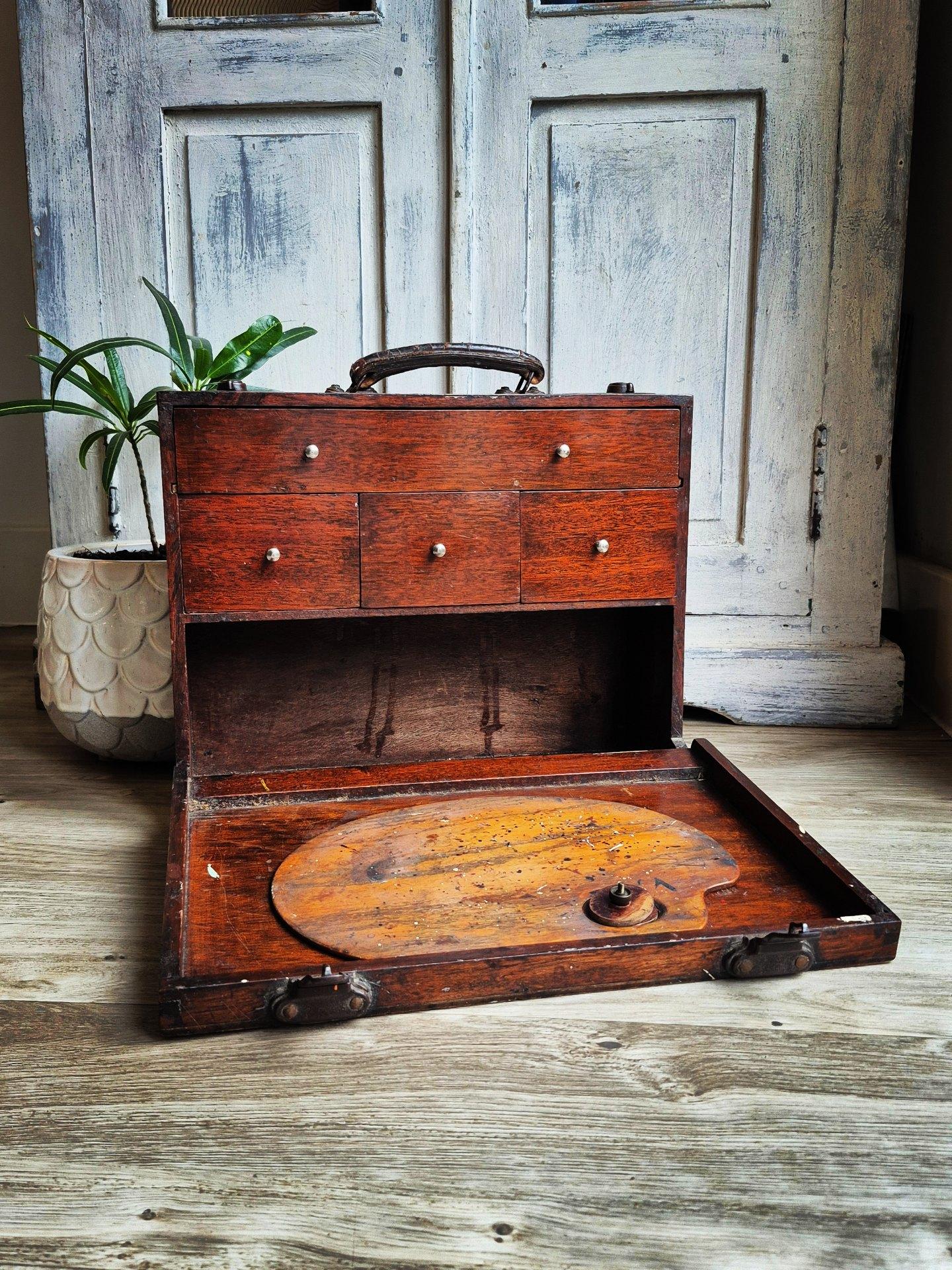 Early 20th Century Artist's Paint Box (1 of 26) Early 20th Century Artist's Paint Box (1 of 26)