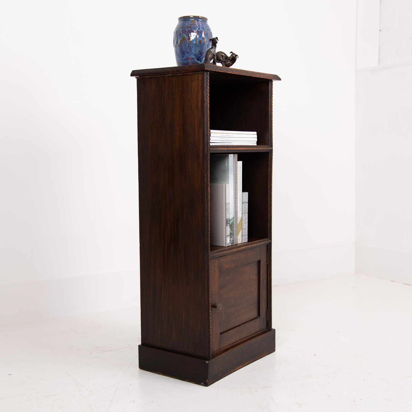 Small Late Victorian Oak Bookcase With Cupboard (1 of 11) Small Late Victorian Oak Bookcase With Cupboard (1 of 11)