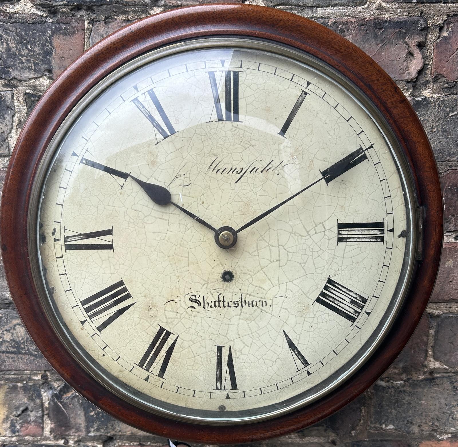 Fabulous Georgian Single Fusee Dial Clock - ca 1840 (1 of 14)