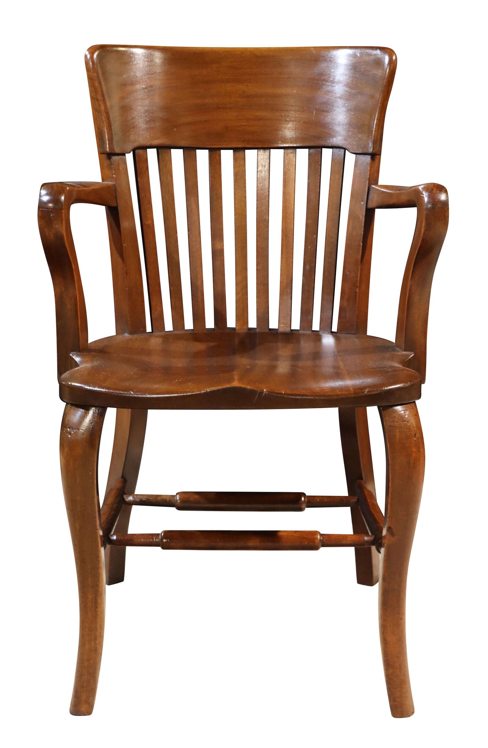 Mahogany Desk Chair, circa 1900 (1 of 5) Mahogany Desk Chair, circa 1900 (1 of 5)