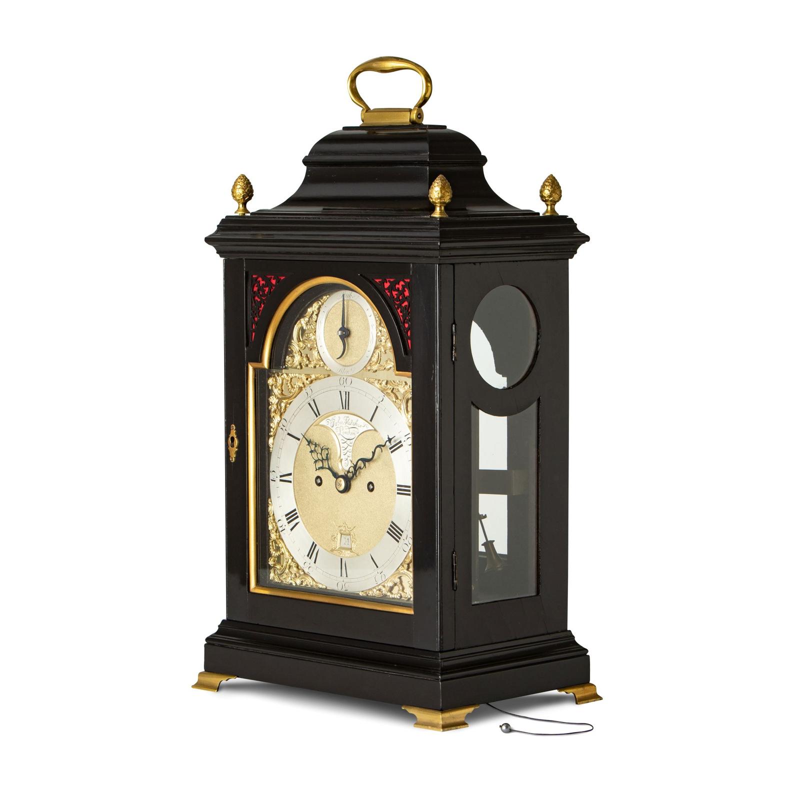 Ebonised Striking Bracket Clock - John Fletcher of London (1 of 3)