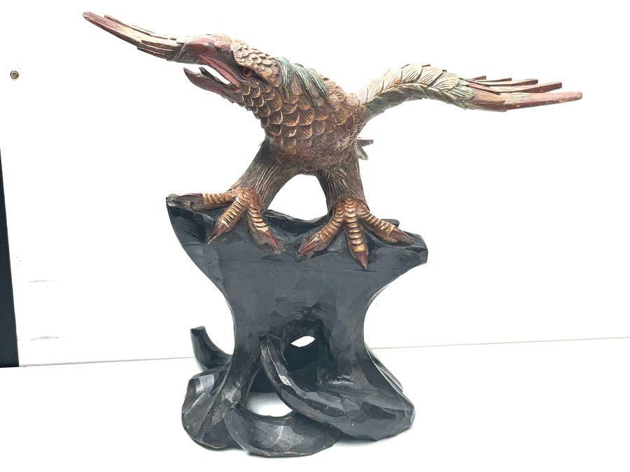 American Bald Eagle Carved on Base - Victorian (1 of 17)