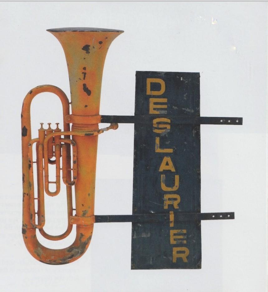 Musical Instrument Shop Sign From France (1 of 2)