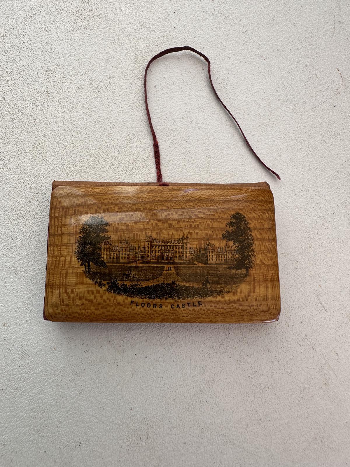 Rare Mauchlin Ware Needlecase, Wood Sourced from Sir Walter Scott Estate (1 of 4) Rare Mauchlin Ware Needlecase, Wood Sourced from Sir Walter Scott Estate (1 of 4)