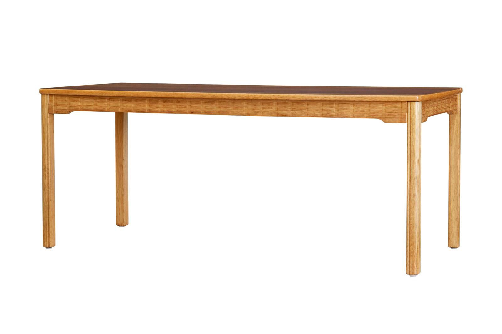 1960s Scandinavian Carved Oak Coffee Table (1 of 5)