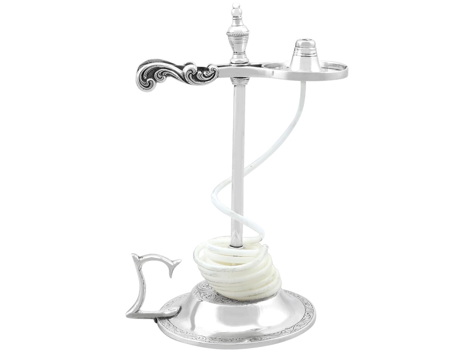 Antique Victorian Scottish Sterling Silver Wax Jack (1 of 9)