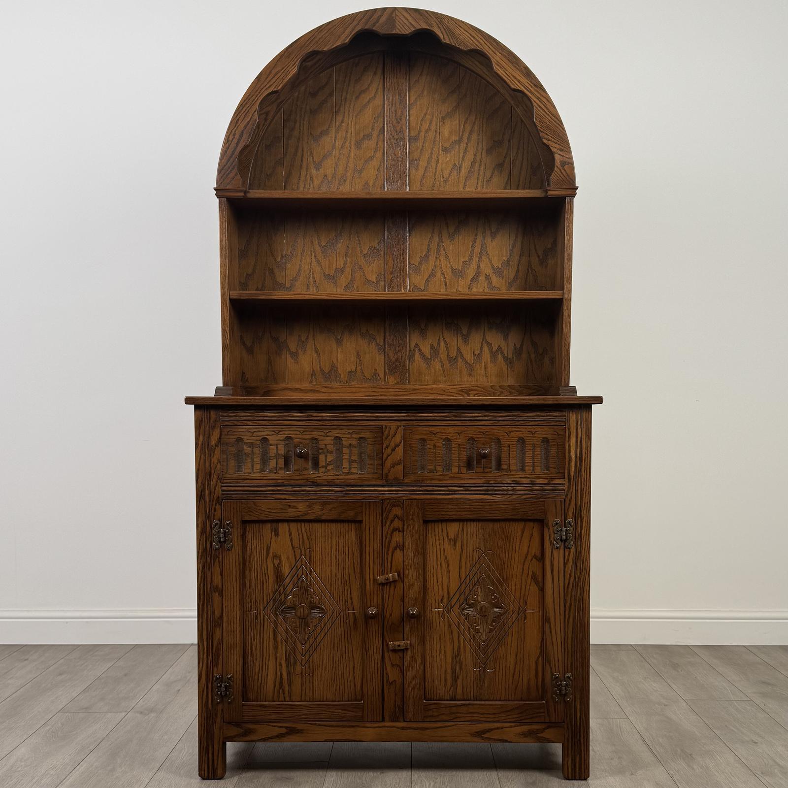 Antique 20th Century Good Quality Dresser In Oak (1 of 12)
