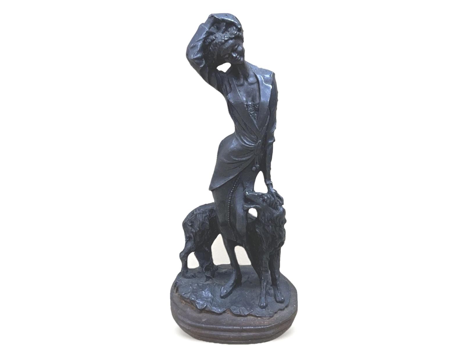 Georgian Cast Iron Door Stop / Porter of Lady & Dog (4.2kg) Antique c.1820 (1 of 7) Georgian Cast Iron Door Stop / Porter of Lady & Dog (4.2kg) Antique c.1820 (1 of 7)