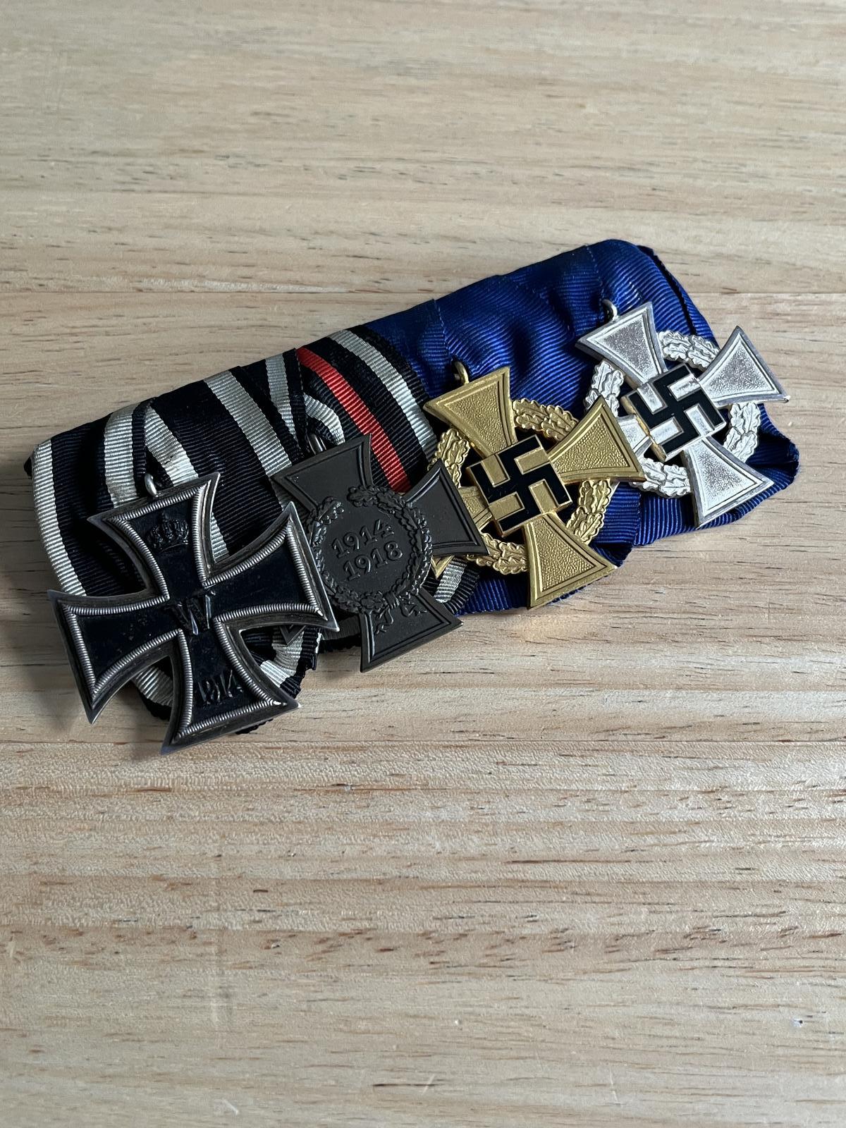 German Medals - Iron Cross, Honour Cross and Faithful Service Crosses (1 of 12)