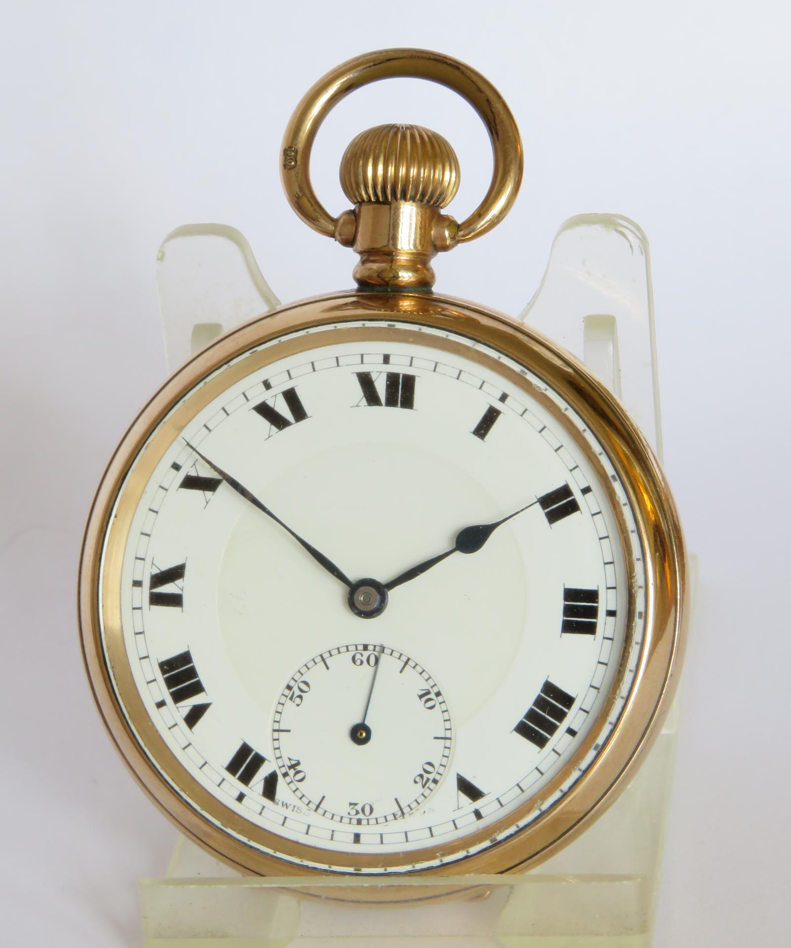Pocket Watch : 1920s Colonel Pocket Watch by Nirvana Watch Co (1 of 5)