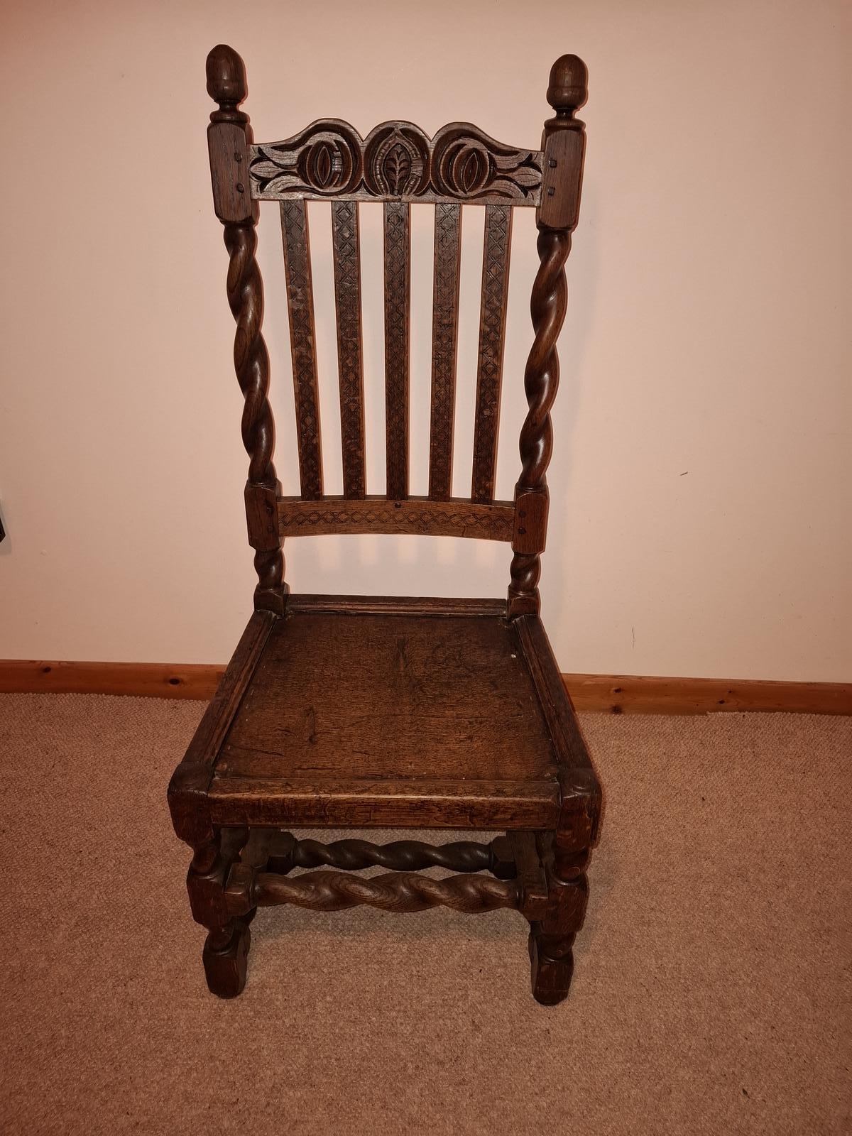 Superb Late 18th Century Oak Chair - c.1790 (1 of 9) Superb Late 18th Century Oak Chair - c.1790 (1 of 9)