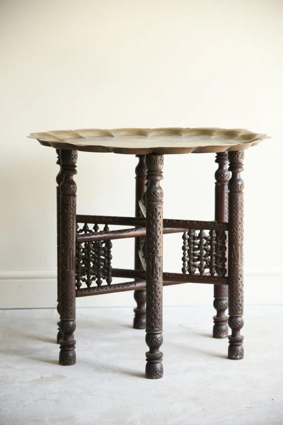 Eastern Brass Tray Top Table (1 of 10)