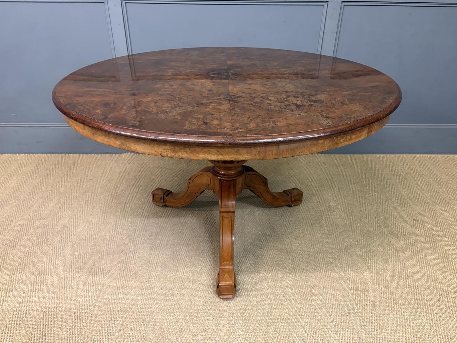 Gillows Burr Walnut Centre Table (1 of 20) Gillows Burr Walnut Centre Table (1 of 20)