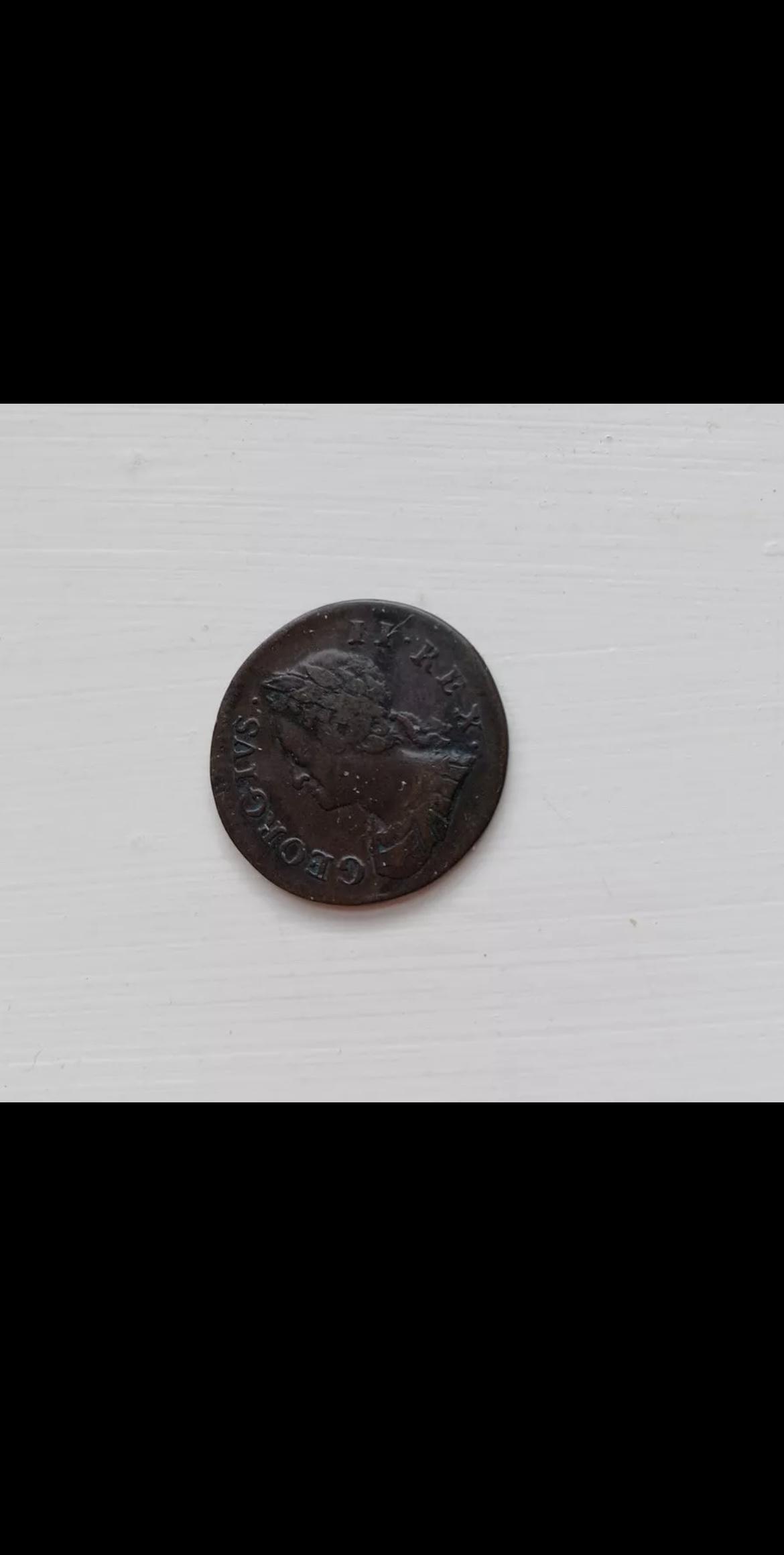 George II 1754 Farthing (1 of 3)