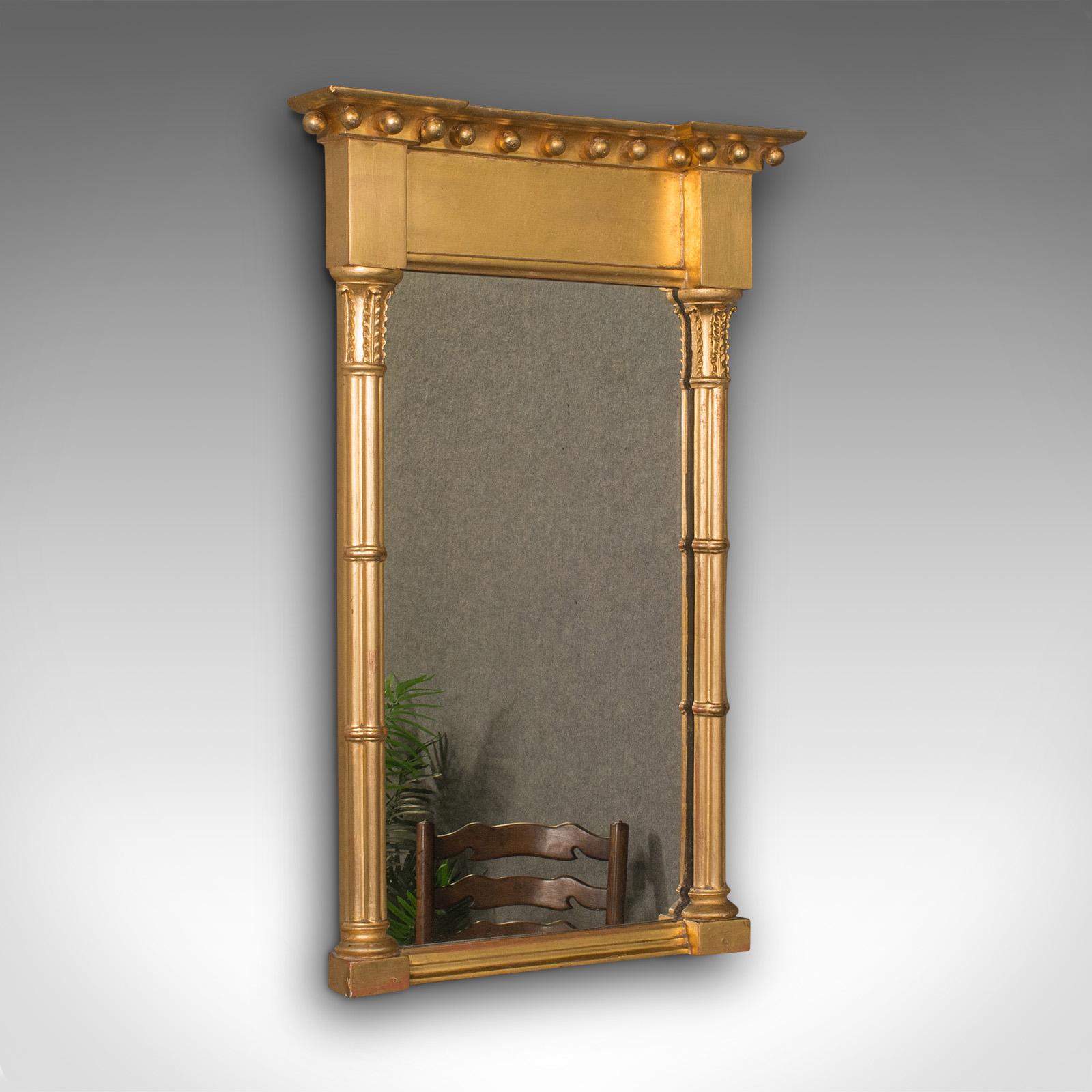 Antique Pier Mirror, English, Giltwood, Decorative, Hall, Regency c.1820 (1 of 9) Antique Pier Mirror, English, Giltwood, Decorative, Hall, Regency c.1820 (1 of 9)