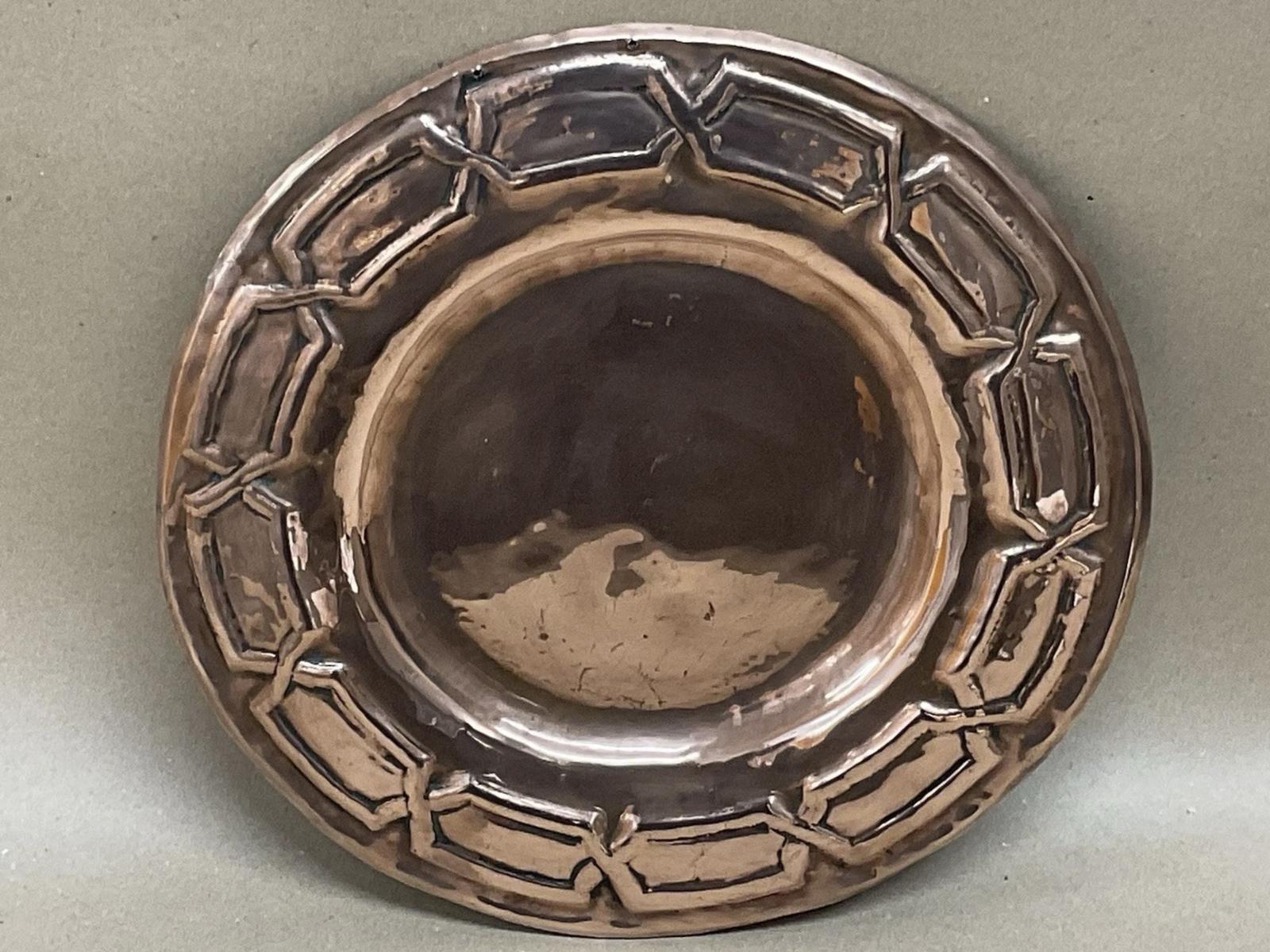 Arts and Crafts Copper Plate/charger With Celtic Knot Designs Antique Victorian C1890 (1 of 4) Arts and Crafts Copper Plate/charger With Celtic Knot Designs Antique Victorian C1890 (1 of 4)