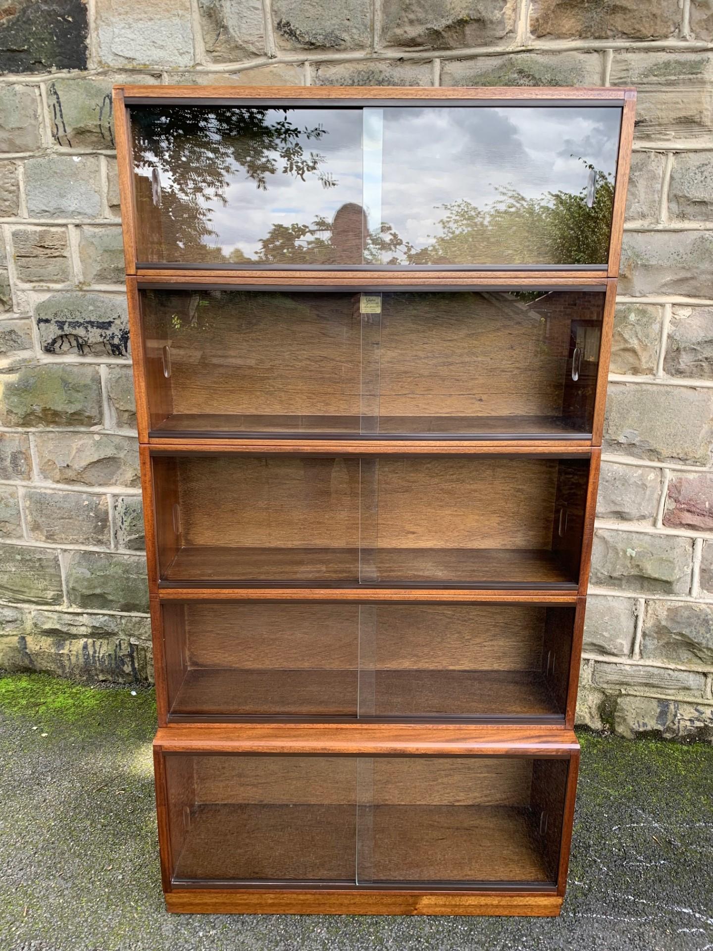 Mahogany Stacking Library Bookcase by Simplex (1 of 7)