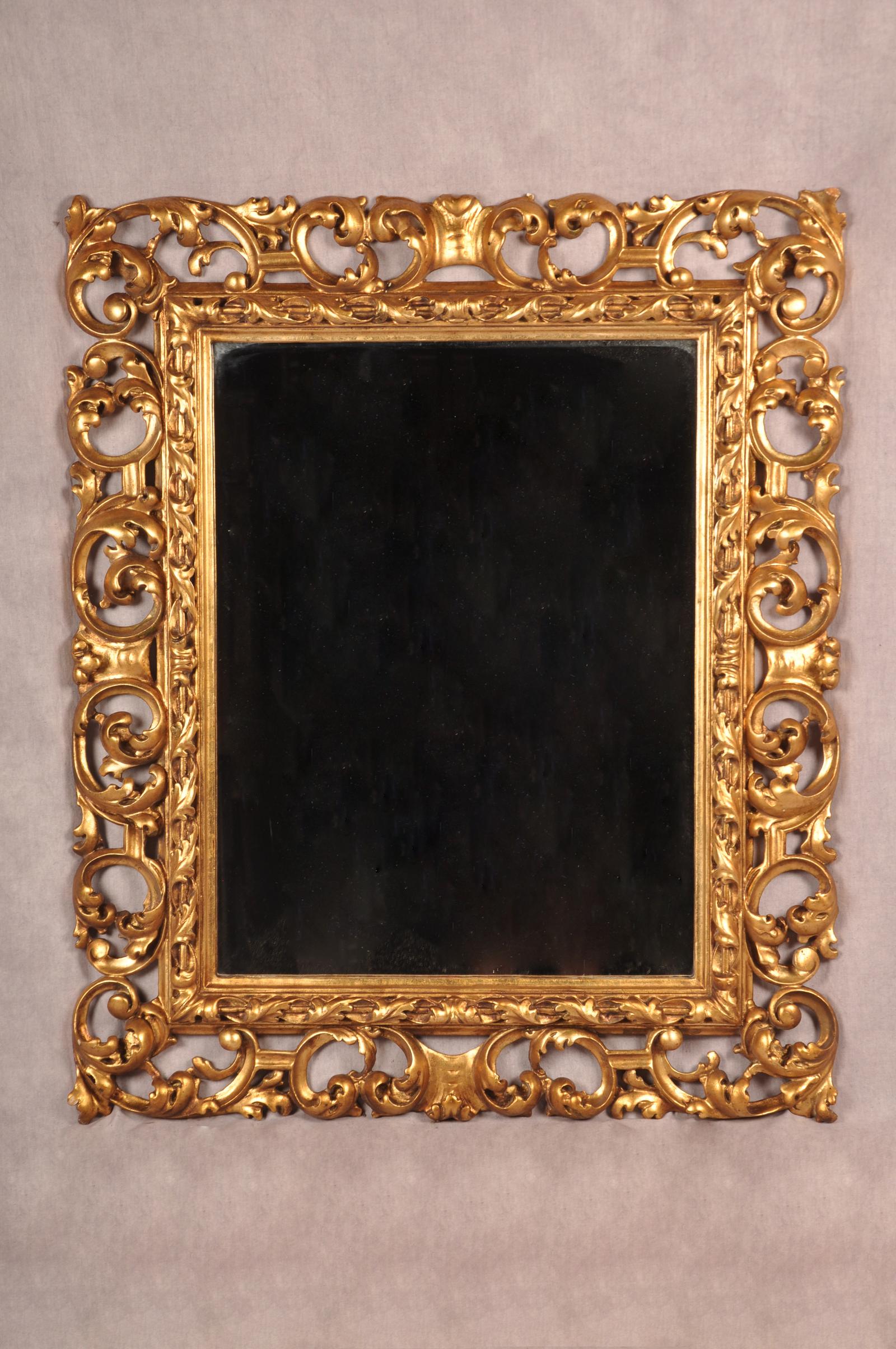 Gilt Composition Florentine Mirror (1 of 7)