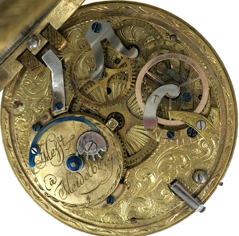 Antique Pocket Watch, Heidelberg, c.1780 (1 of 11)