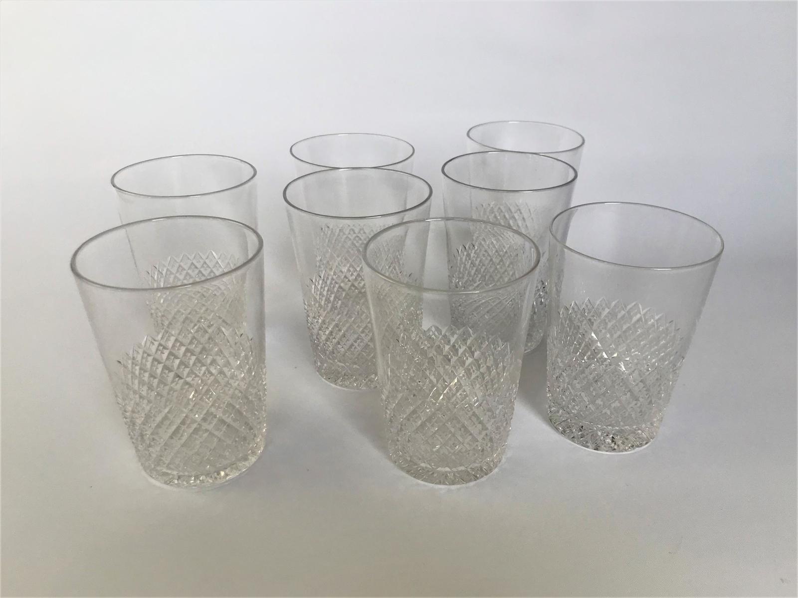 Gorgeous Set of 8 Cut Glass Stuart Water Glasses (1 of 4) Gorgeous Set of 8 Cut Glass Stuart Water Glasses (1 of 4)