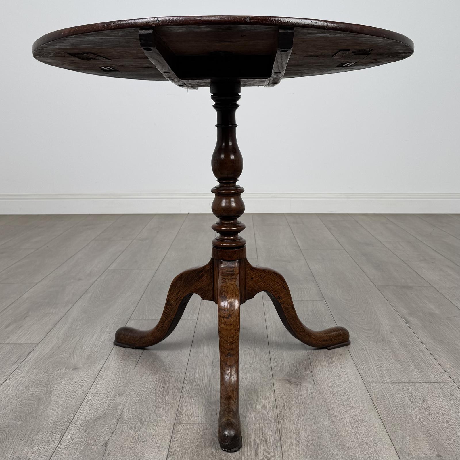 Antique 18th Century Georgian Tilt Top Table in Golden Oak (1 of 6) Antique 18th Century Georgian Tilt Top Table in Golden Oak (1 of 6)