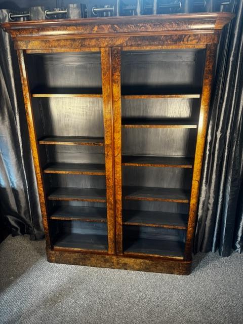 Burr Walnut Bookcase (1 of 4) Burr Walnut Bookcase (1 of 4)