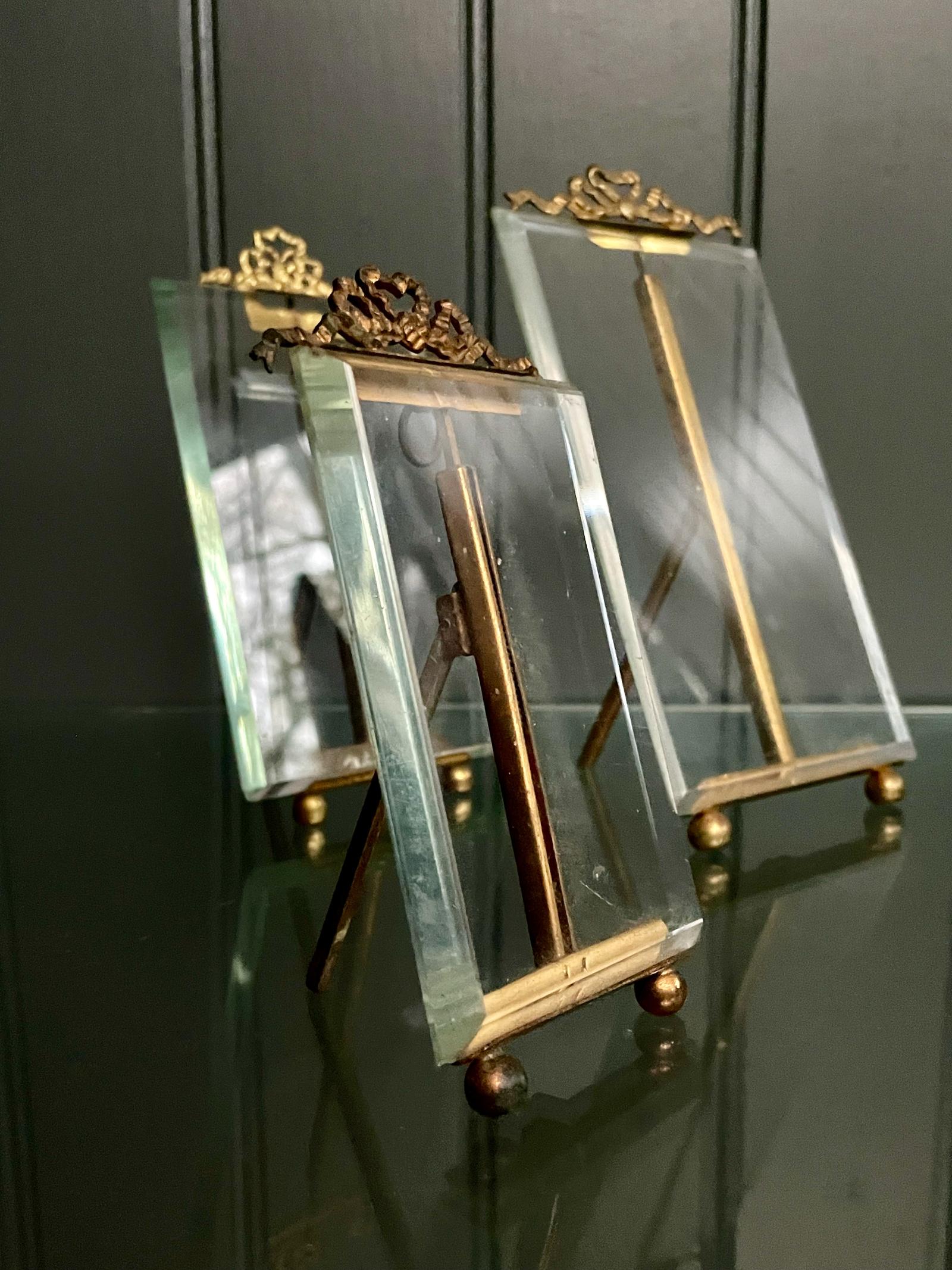 Antique French Brass Photo Frames (1 of 4) Antique French Brass Photo Frames (1 of 4)