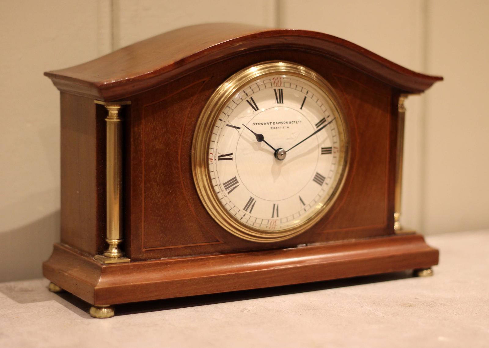 Early 20th Century Mahogany Timepiece Mantel Clock (1 of 11) Early 20th Century Mahogany Timepiece Mantel Clock (1 of 11)
