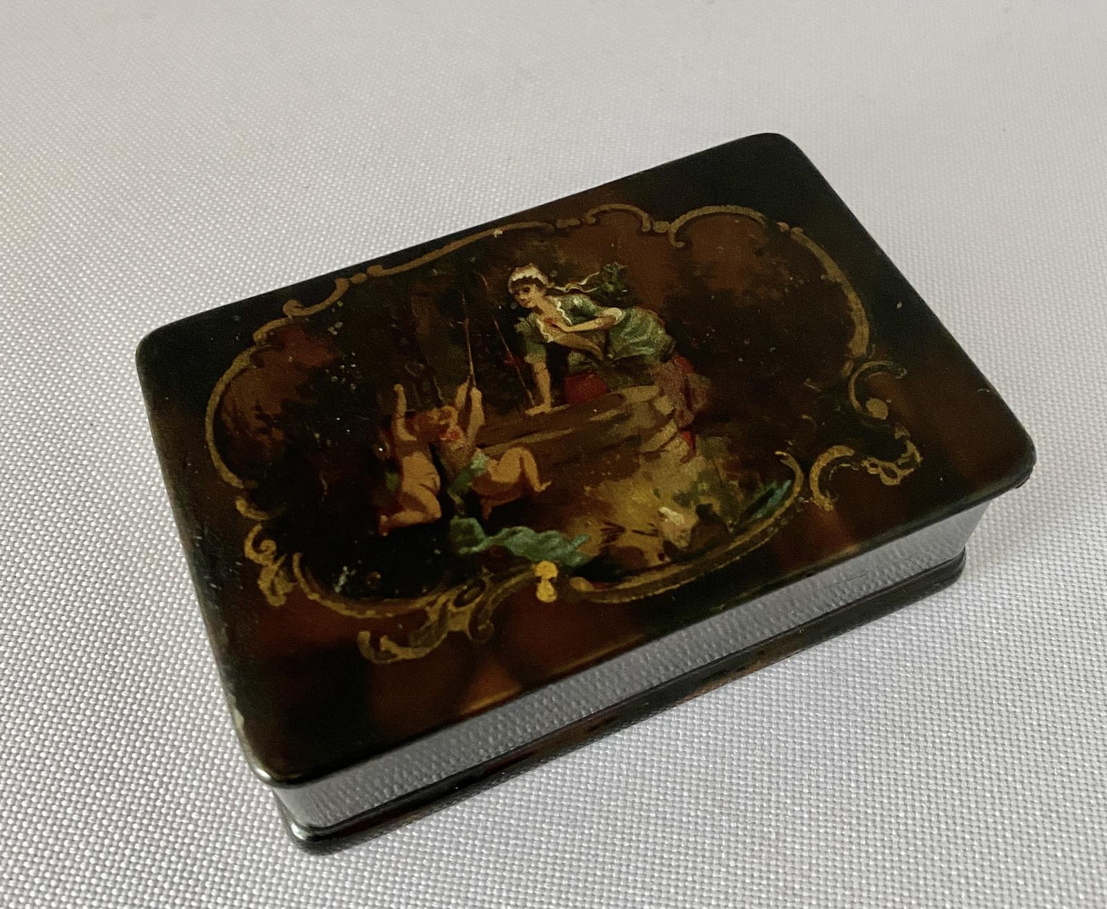 Victorian Papier Mache Box c.1880 (1 of 9)