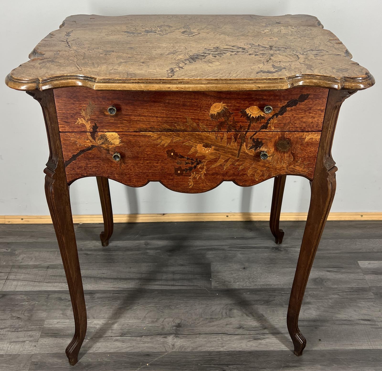Cabinet Vintage French Style Oak Sideboard Carved Cupboard (1 of 18)