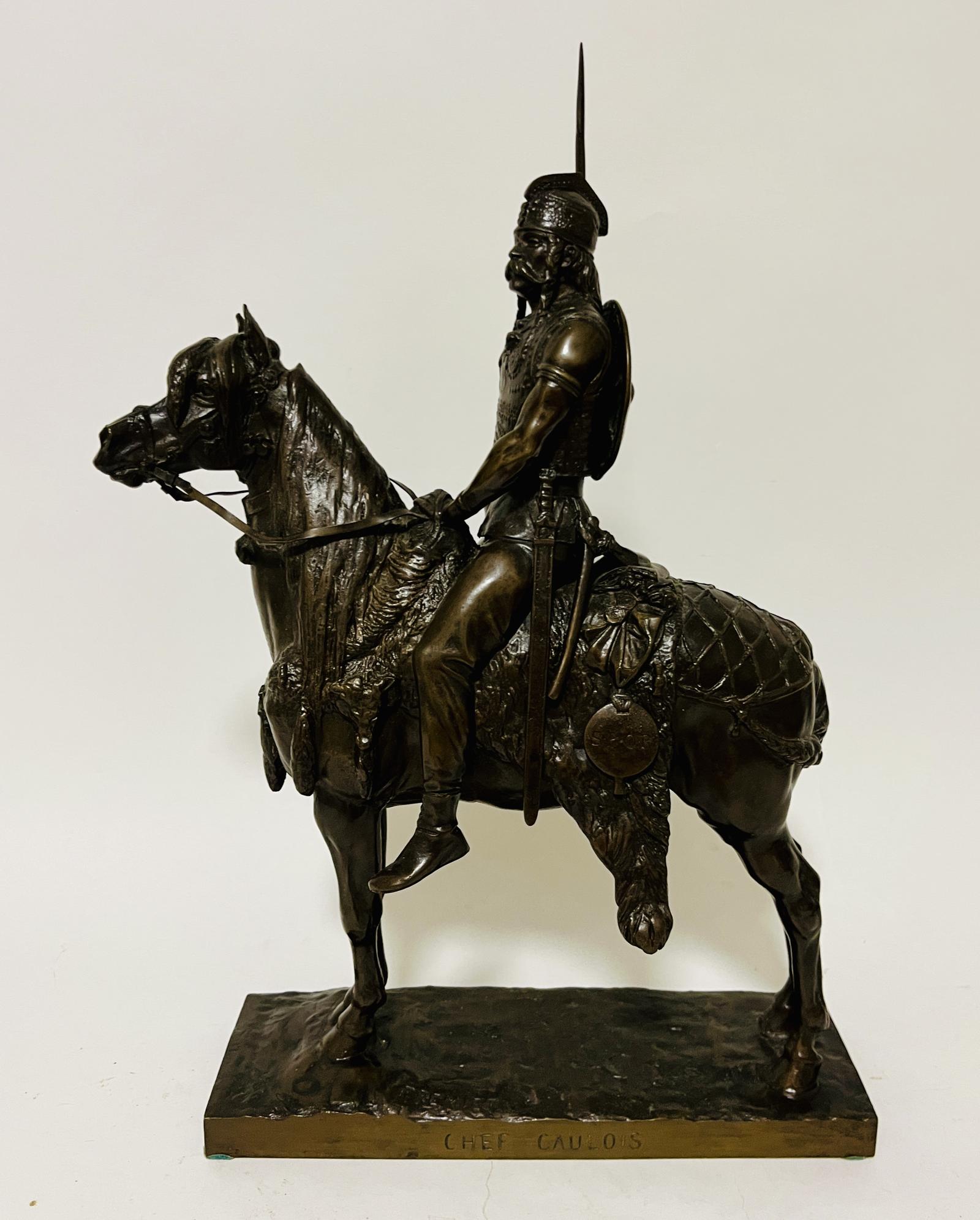 Gaulish Chief Bronze After Emmanuel Fremiet (1 of 17) Gaulish Chief Bronze After Emmanuel Fremiet (1 of 17)