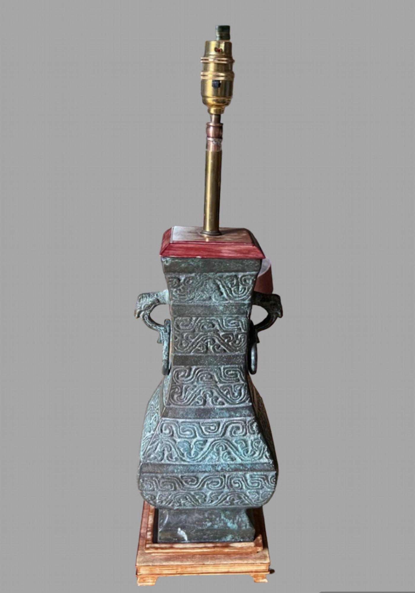 Mid Century Asian Bronze Table Lamp (1 of 5) Mid Century Asian Bronze Table Lamp (1 of 5)