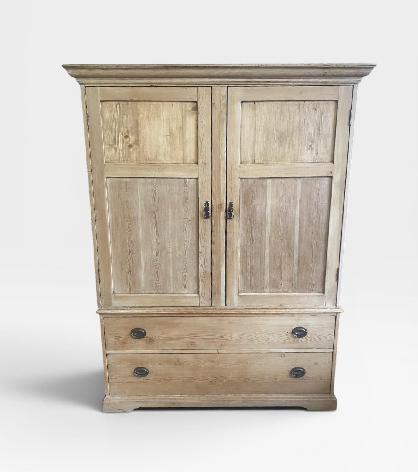 Victorian Pine Linen Press (1 of 20) Victorian Pine Linen Press (1 of 20)