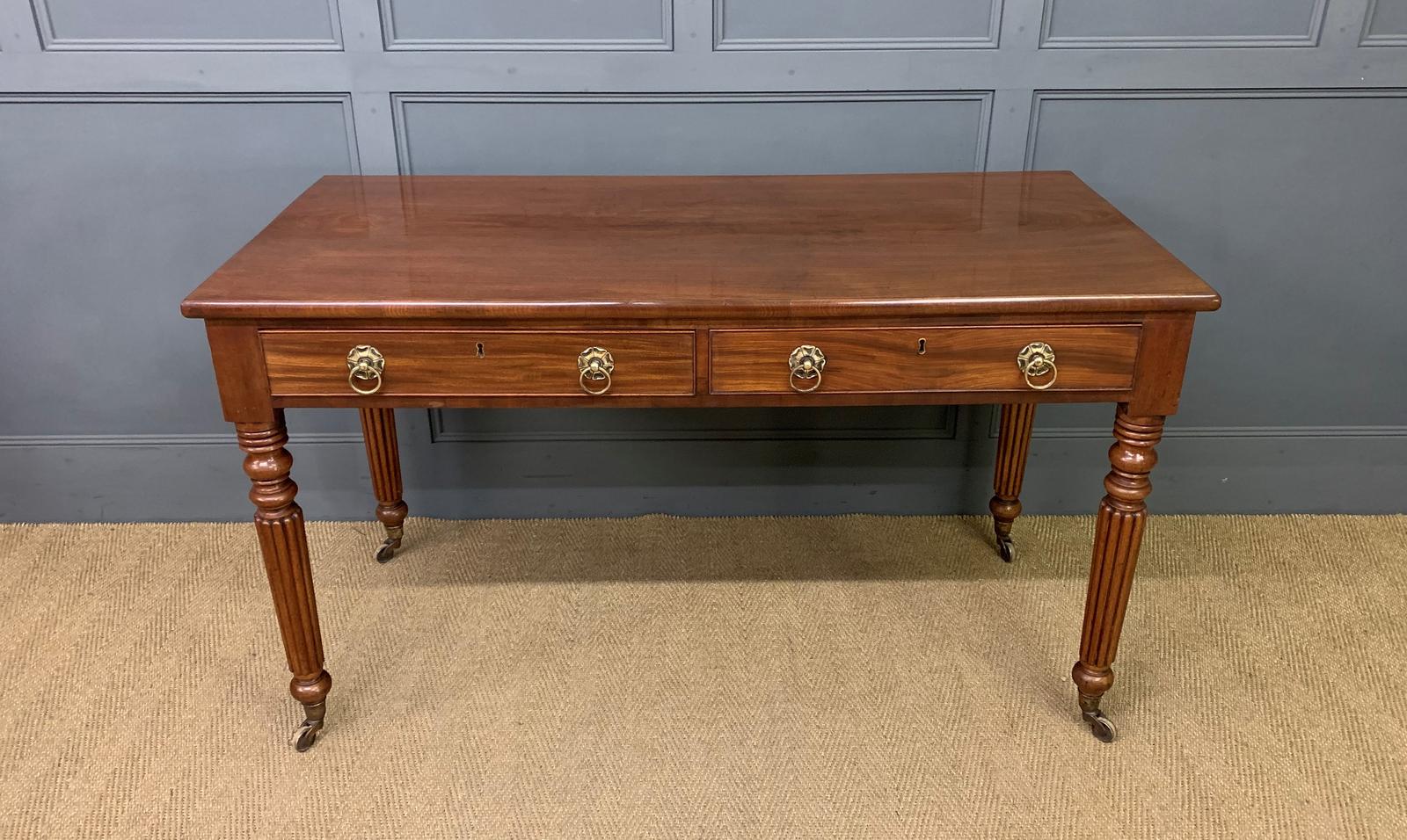 Gillows George IV Period Mahogany Side Table (1 of 15)