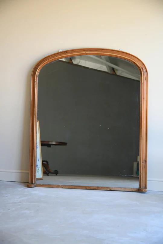Victorian Pine Overmantle Mirror (1 of 12) Victorian Pine Overmantle Mirror (1 of 12)