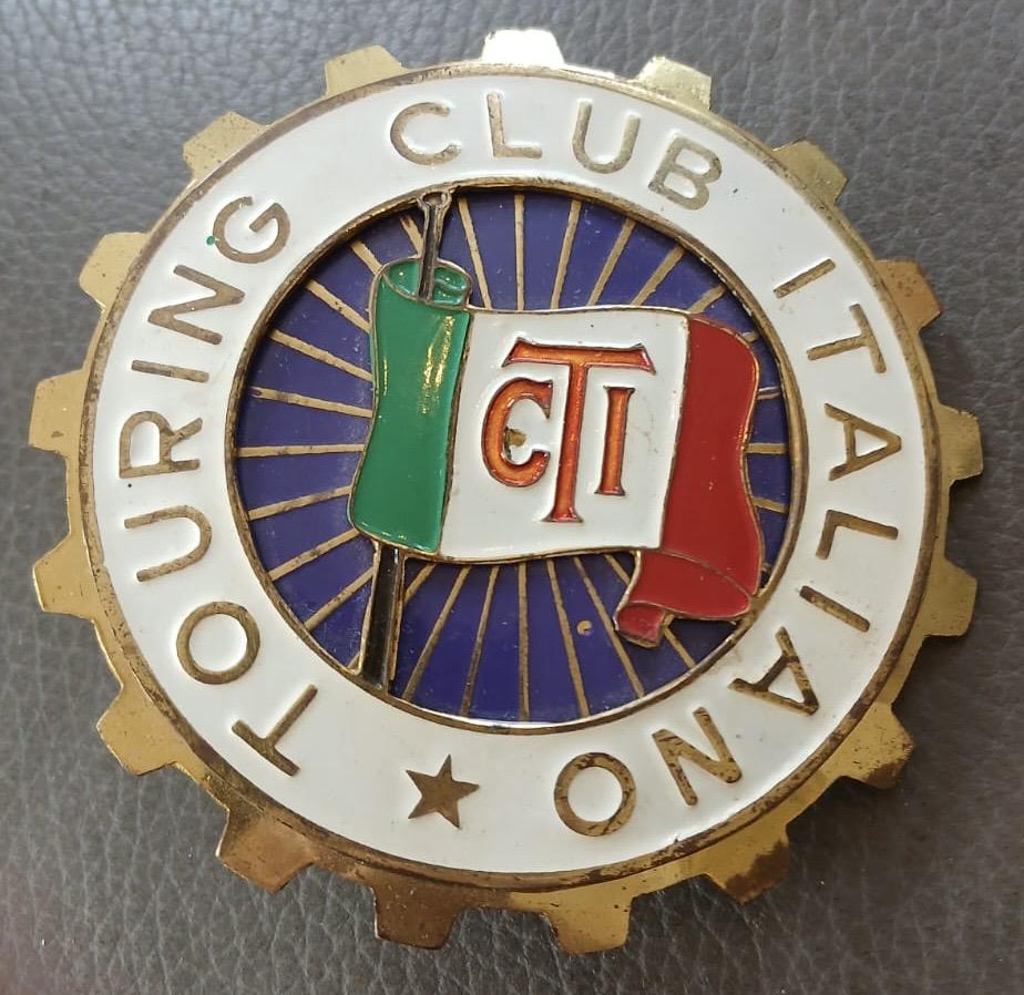 Touring Club Italiano CTI Car Grill Badge (1 of 2)