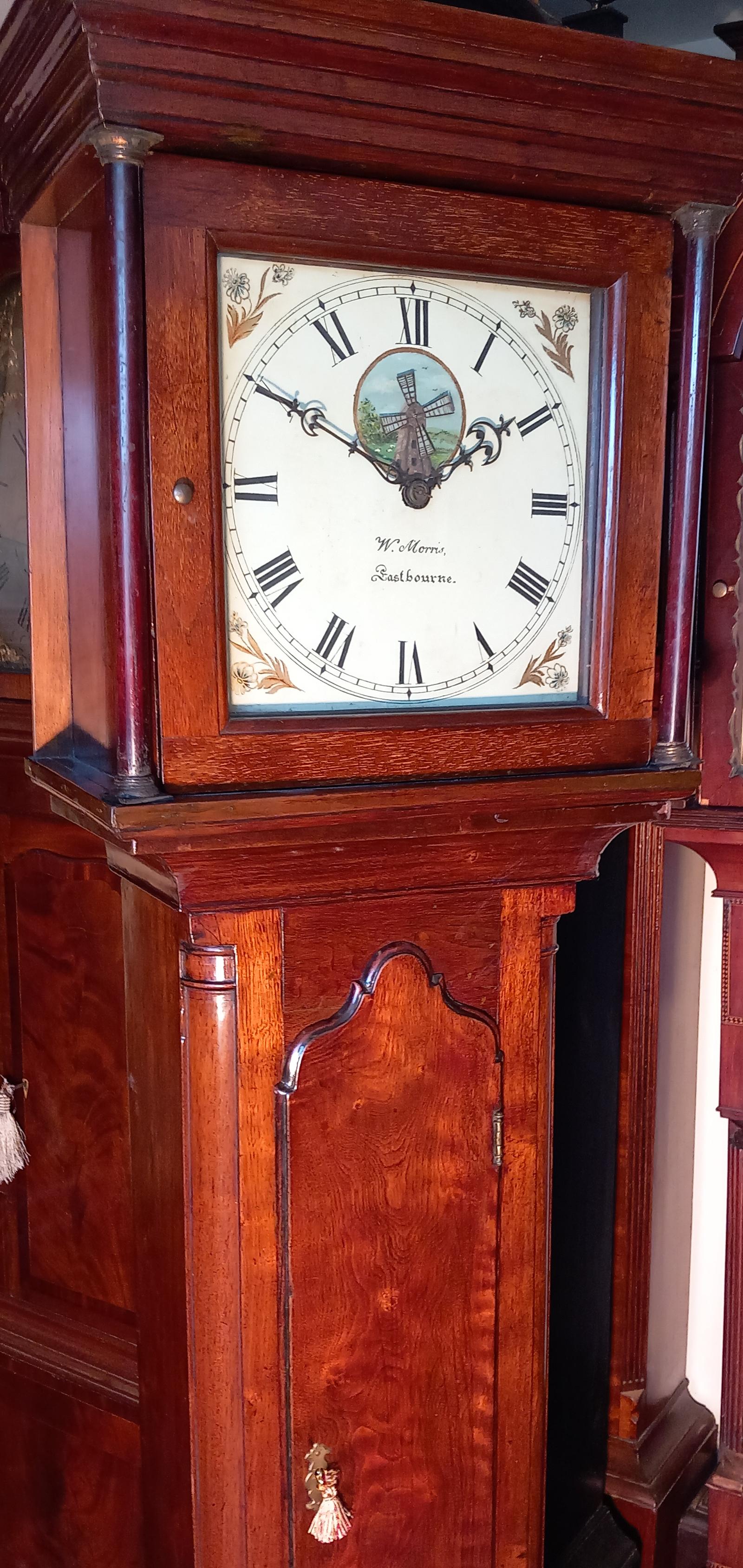 Antique Automation Windmill Longcase Clock (1 of 6)