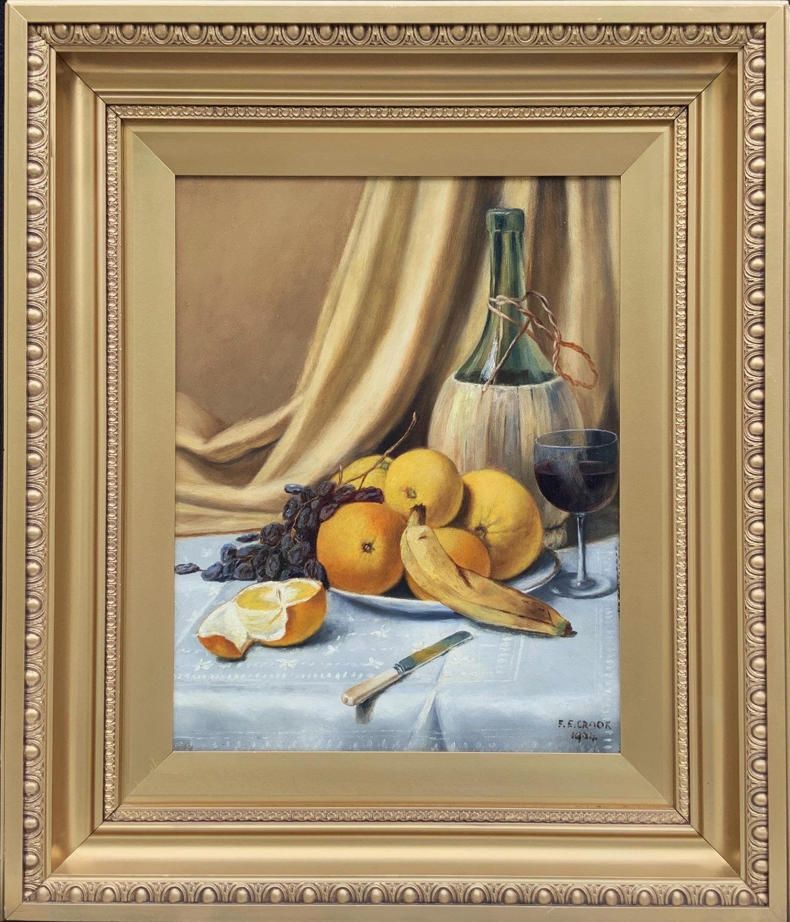 Museum Quality Still Life Oil Painting Edwardian Antique Signed Original (2of2) (1 of 12) Museum Quality Still Life Oil Painting Edwardian Antique Signed Original (2of2) (1 of 12)