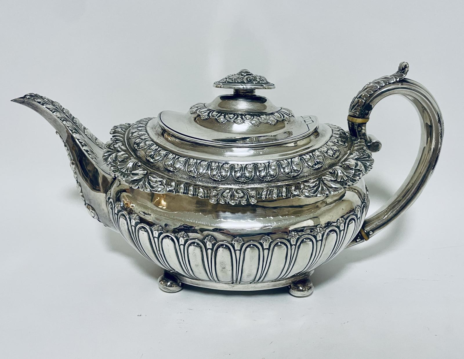 George IV Silver Teapot (1 of 21) George IV Silver Teapot (1 of 21)