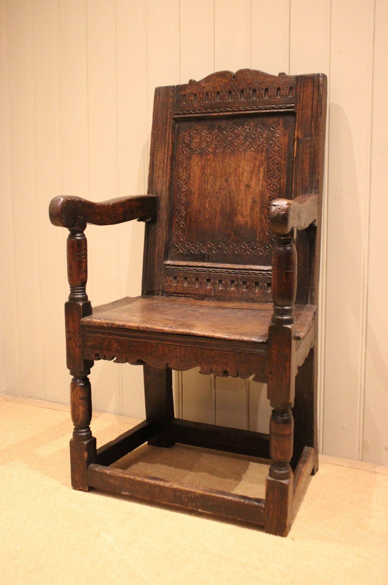 Oak Wainscot Chair (1 of 10)