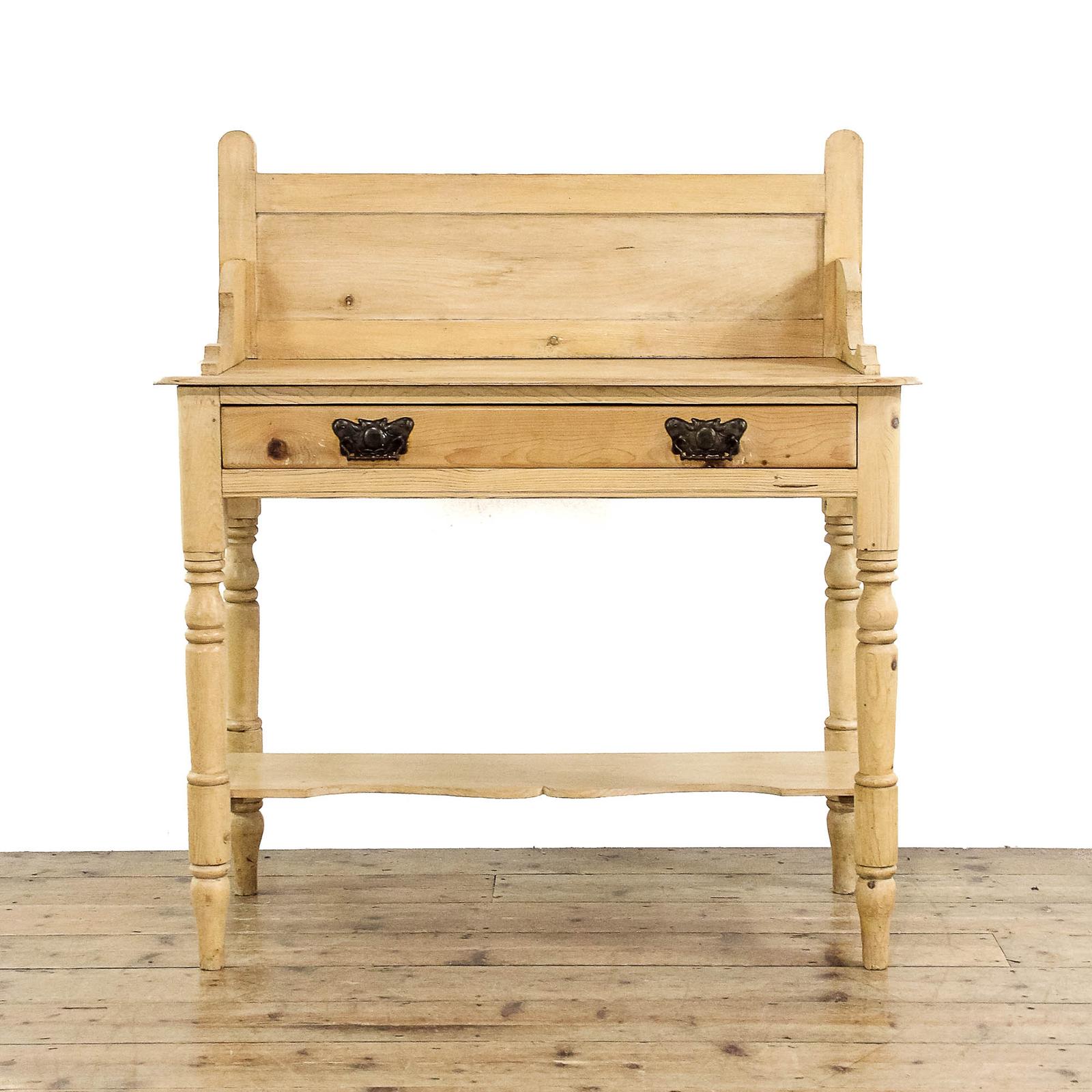 Antique Stripped Pine Washstand (1 of 8)