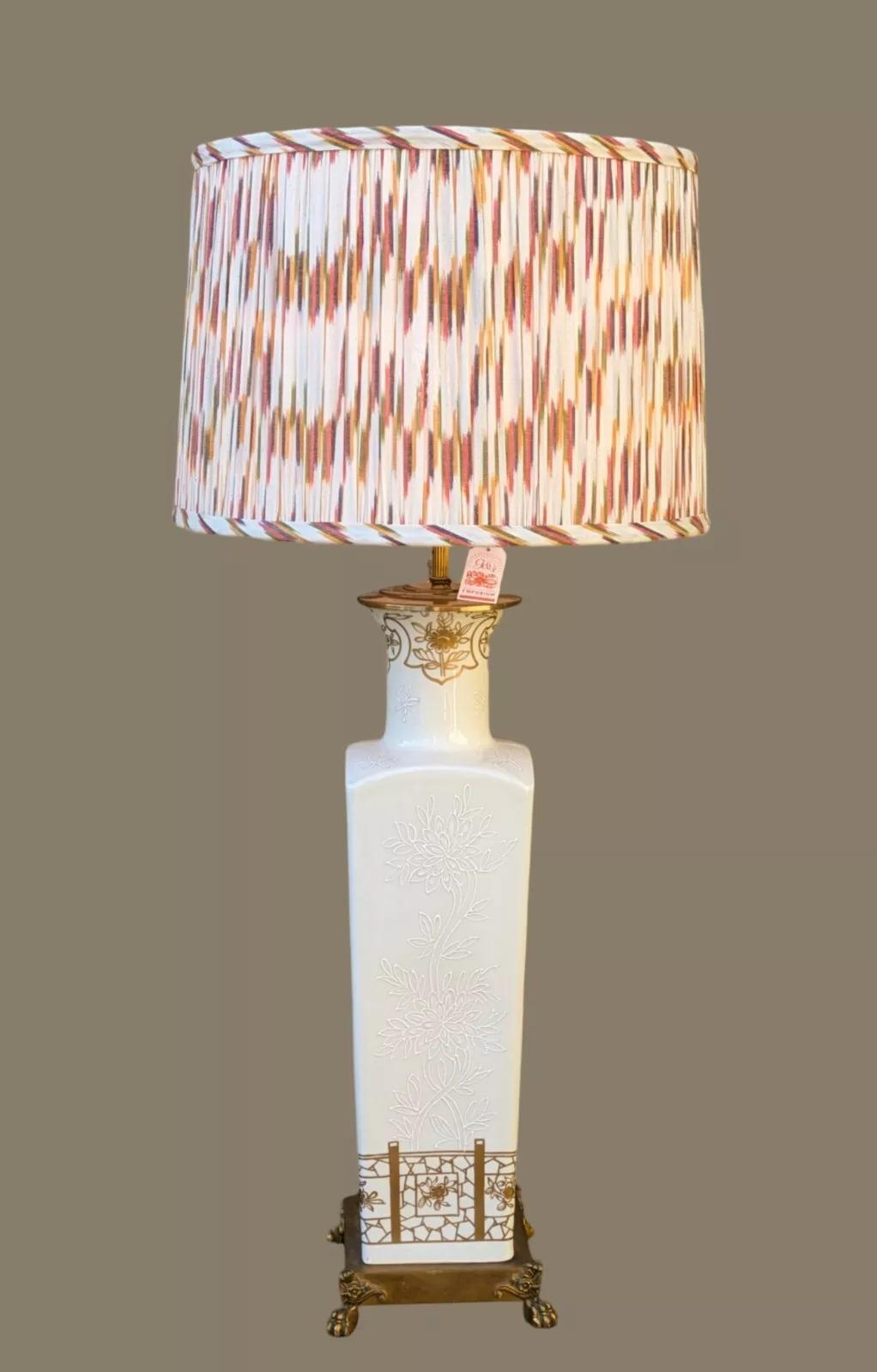 Large Paris Porcelain Table Lamp Qianlong Style (1 of 10)