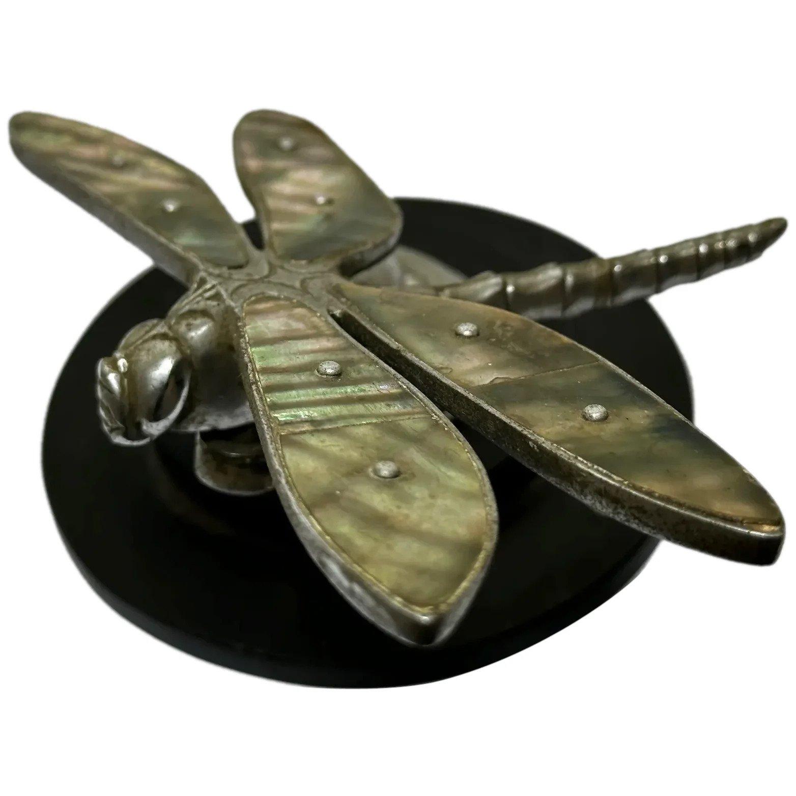 Wow Factor Art Deco Desmo Dragonfly Car Mascot Sculpture (1 of 65)