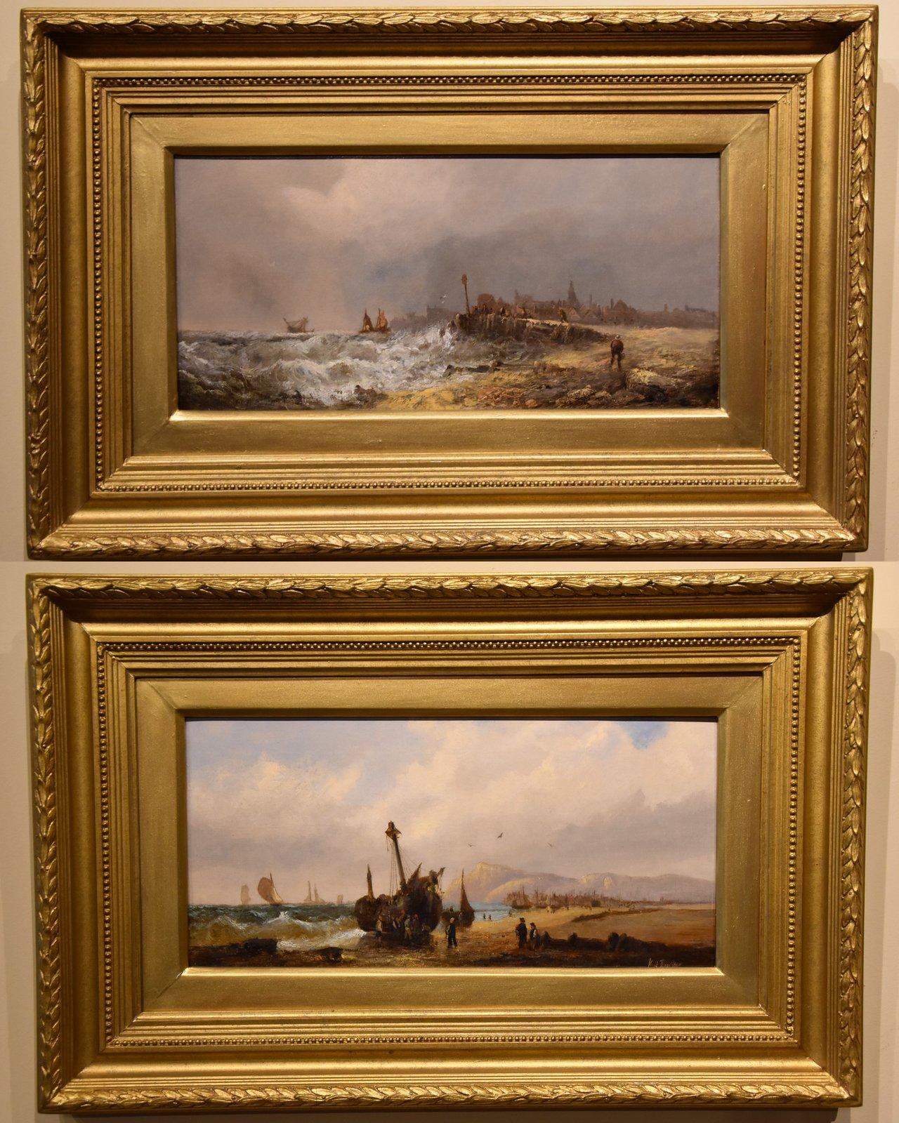 Oil Painting Pair by William Anslow Thornley "A Morning Calm" (1 of 9)