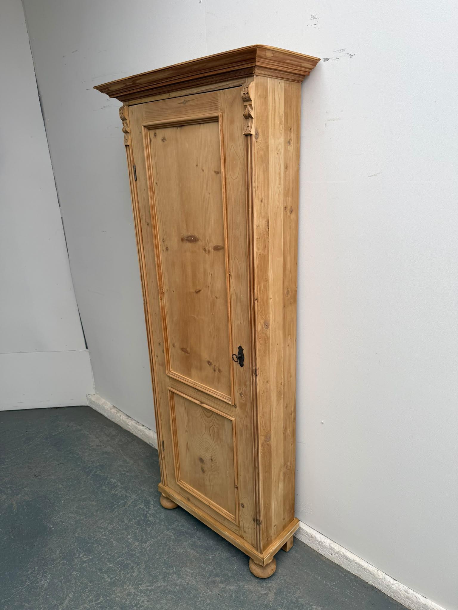 A Great Shallowest Ever Antique /old Pine 1 Door Storage Cupboard to Wax/paint (1 of 9) A Great Shallowest Ever Antique /old Pine 1 Door Storage Cupboard to Wax/paint (1 of 9)